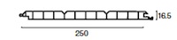 Mammut 250 S 0650   (250 mm Deckbreite )