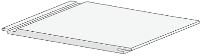 Weiß RAL 9016 Massiv Vollkunstoff Hartschaum 2280