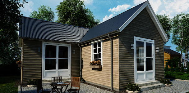 Produktbild von Fassadenelemente Kunststoff American Siding