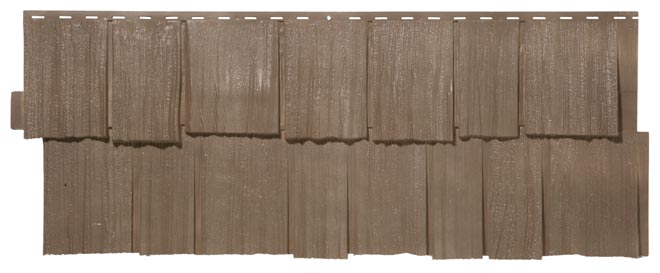 Produktbild von Fassadenelemente Kunststoff Novik Schindeln