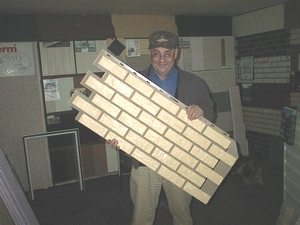 Produktbild von Fassadenelemente Kunststoff PolyBrick Klinker