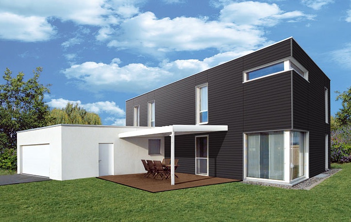Produktbild von Fassadenelemente Kunststoff WPC Werzalit